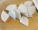 大根と切り干し大根の味比べお味噌汁作り方1写真