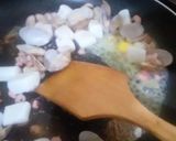 フライパン♪アサリとエビのピラフ♪生米で作り方11写真