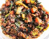 ケールでドライカレー作り方6写真