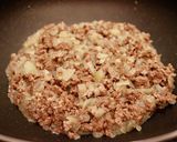［cafe丼 ﾍﾙｼｰ甘辛味噌そぼろ丼］作り方4写真