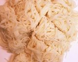 そうめんでお好み焼き作り方1写真