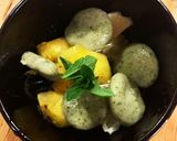 COOL！ミント白玉&フルーツ作り方7写真