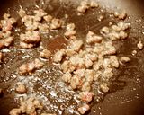 揚げじゃがとナス・挽肉・青梗菜味噌炒め作り方3写真