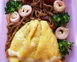 美女と野獣ベルのドレス弁当【キャラ弁】作り方5写真