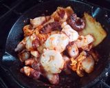 たこキムチ焼き作り方3写真