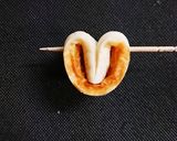 ぷっくりハートの竹輪チーズ作り方2写真