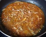 イワシの味噌煮缶とトマトソースのパスタ作り方5写真