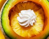誰でも簡単　まるごとメロンケーキ作り方9写真