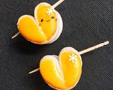 ぷっくりハートの竹輪チーズ作り方9写真