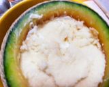 誰でも簡単　まるごとメロンケーキ作り方14写真