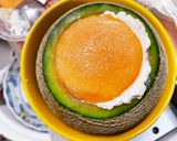 誰でも簡単　まるごとメロンケーキ作り方17写真