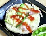 子供の大好きなポテサラトースト作り方13写真