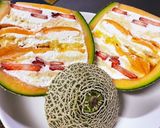 誰でも簡単　まるごとメロンケーキ作り方19写真