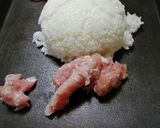 ホットプレートでででんと焼きめし作り方2写真