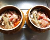 おぎのやの釜de鷄ごぼう炊き込みご飯☆作り方3写真