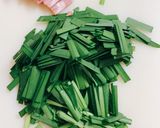 粉ひとにぎりのニラチヂミ作り方1写真