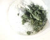捏ねないパン よもぎパン作り方2写真