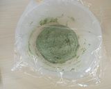捏ねないパン よもぎパン作り方4写真