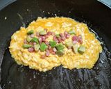 冷凍アボカドとベーコンのオムレツ作り方6写真