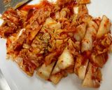 お好み焼き粉で！豚キムチーズチヂミ作り方6写真