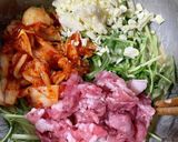 お好み焼き粉で！豚キムチーズチヂミ作り方8写真