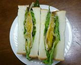 新玉ねぎとパプリカのサンドイッチ作り方9写真