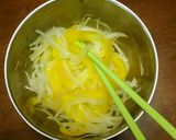 新玉ねぎとパプリカのサンドイッチ作り方3写真