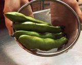 焼くだけ！丸ごとそら豆のグリル焼き作り方1写真
