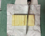 バターの切り方、はずし方。二刀流。作り方2写真