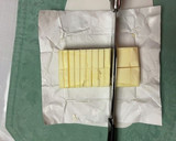 バターの切り方、はずし方。二刀流。作り方3写真