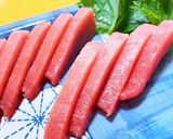 とろに変身★ まぐろアボカド作り方1写真