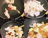 岡山ホルモンうどん風豚うどんタイスタイル作り方4写真