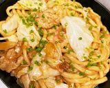 岡山ホルモンうどん風豚うどんタイスタイル作り方6写真