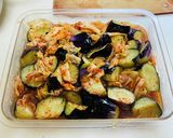 キムチで旨みたっぷり茄子の揚げ浸し作り方4写真
