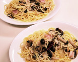 簡単♪３種のきのことベーコンのパスタ☆作り方14写真
