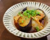 キムチで旨みたっぷり茄子の揚げ浸し作り方5写真