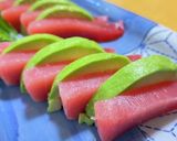 とろに変身★ まぐろアボカド作り方3写真