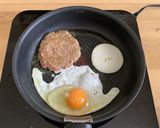 「てりたま」ホットサンド★パテから手作り作り方15写真
