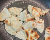 餃子の皮でパリパリチップス！作り方3写真