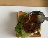 「てりたま」ホットサンド★パテから手作り作り方29写真