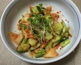 超時短本枝キムチきゅうり香味和え作り方4写真