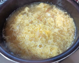 簡単なのに旨い！なめたけ卵中華スープ作り方4写真