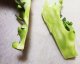 ブロッコリーの茎、これだけで美味しい！！作り方1写真