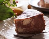 チョコとバナナのマーブルバスチー作り方5写真
