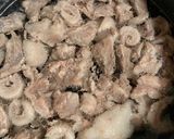 スジ肉のポン酢和え作り方1写真