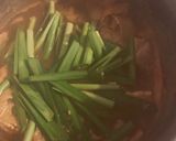 味噌汁リメイク　キムチと豆腐のスープ作り方2写真