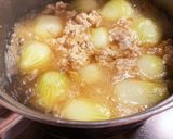 ゆかりのイブクロ 新玉ねぎの煮付け作り方5写真
