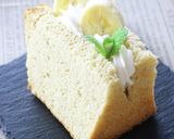バナナ&ココアバナナシフォンケーキ作り方35写真