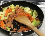 まぐろ缶野菜炒め作り方3写真
