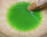 よもぎのかわりに春菊で草団子！作り方4写真